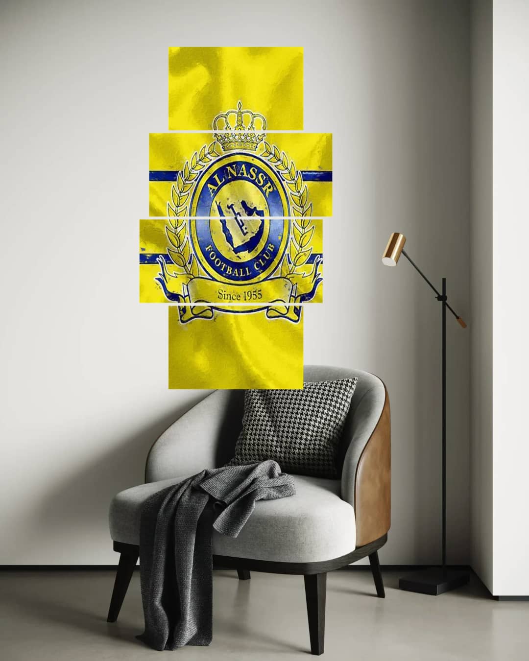 Al Nassr Golden Crest – 4 Panels