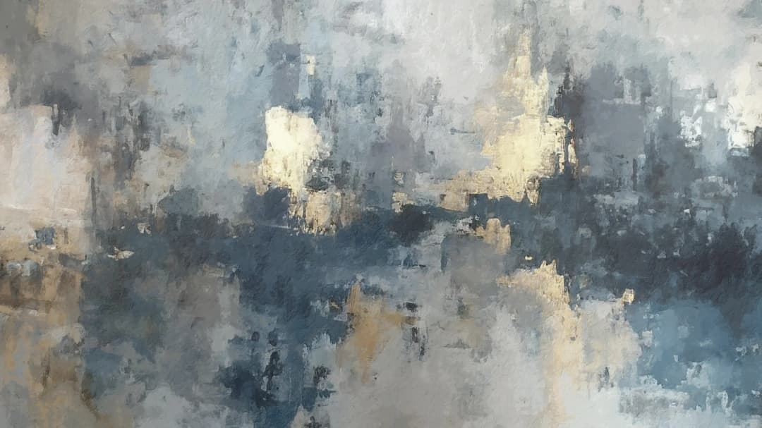 Blue Mist Cityscape