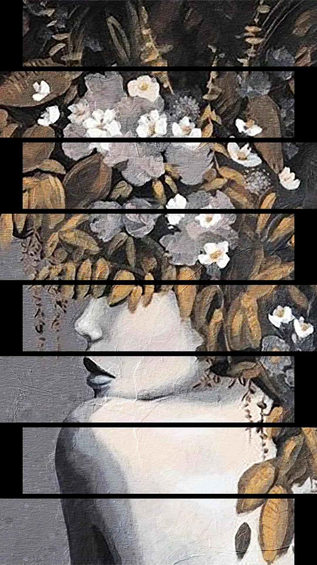 Botanical Head Dream – 8 Panels Up & Down
