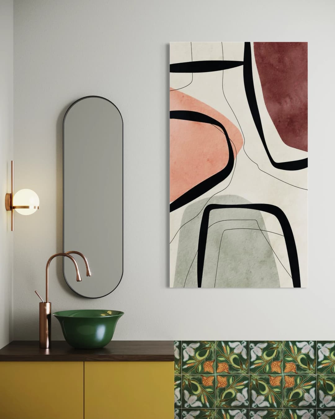 Colorful Organic Shapes