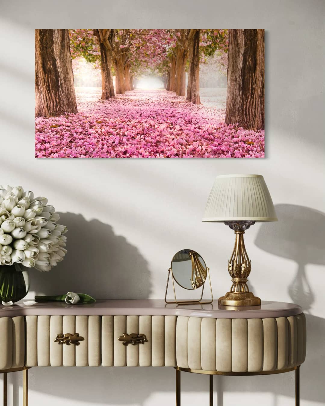 Pink Blossom Path