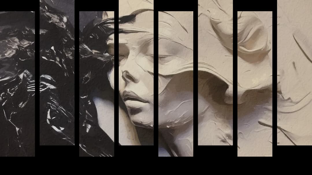 Sleeping Dark Angel – 8 Panels Up & Down