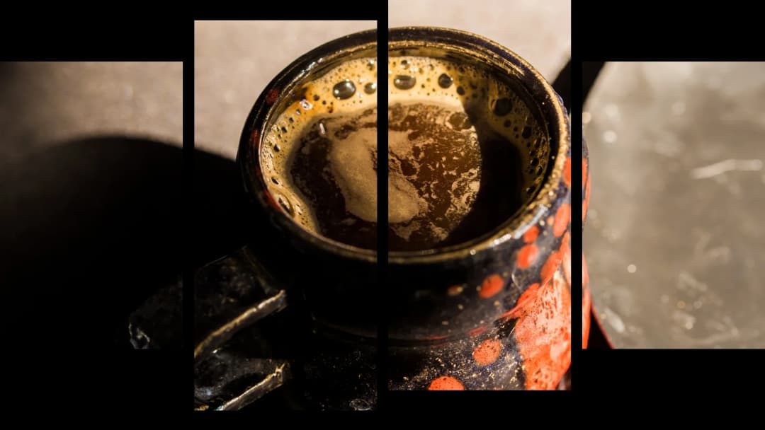 Turkish Coffee Cup – 4 Panels