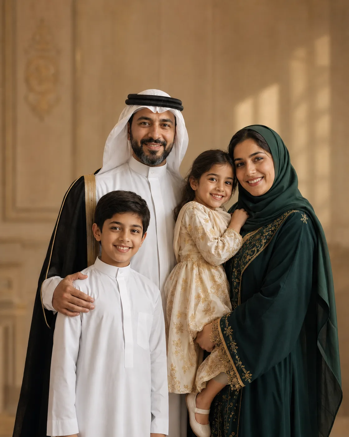 The selected family photo at full resolution